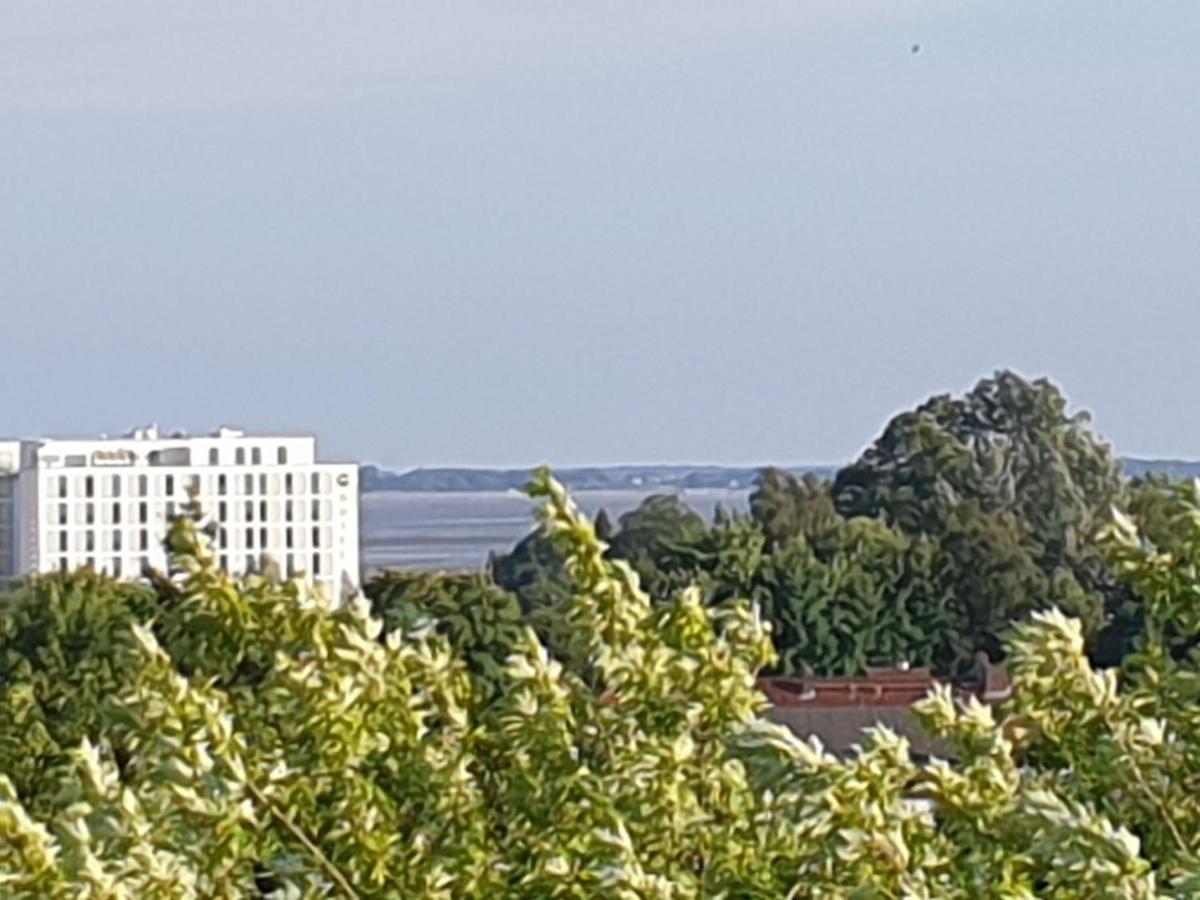 191 Ferienwohnung Deichbruecke Wilhelmshaven Eksteriør billede